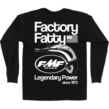 FMF Factory Fatty Long-Sleeve T-Shirt - Black - Small HO25119900BLKSM