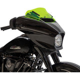 KLOCK WERKS Kolor Flare™ Windshield - 6-1/2" - Green Ice - FLHX KWW-01-0739
