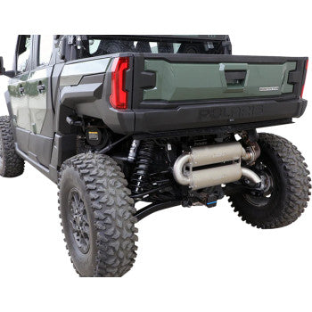 TRINITY RACING Quiet Slip-On Muffler - Stainless Steel - Dual - Xpedition  TR-4191S