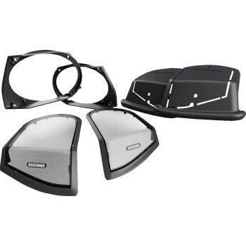 HOGTUNES Cut In Lid Kit - for 6"x9" Speakers Retro Lid-AA
