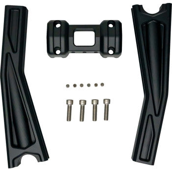 KODLIN USA Ascent Pro Risers - Pullback - 10" - Black KUS55133