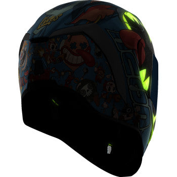 ICON Airform™ Helmet - 9 Lives - Blue - Large 0101-17386