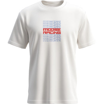MOOSE OFFROAD Recurrence T-Shirt - White - 2XL 3030-24439