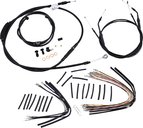 BURLY BRAND Control Kit - 16" Ape Hanger Handlebars B30-1047