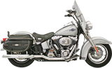 BASSANI XHAUST Tru Dual Exhaust - 07-17 Softail SFT-212