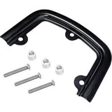SADDLEMEN Sissy Bar Pad Bracket - Black 15725B