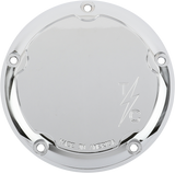 THRASHIN SUPPLY CO. M8 - Derby Cover Dished - Chrome TSC-3016-3