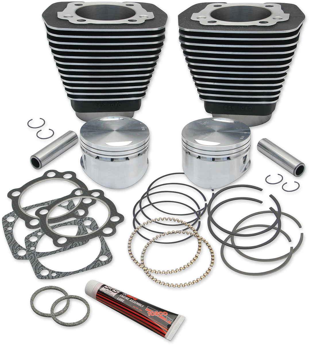 S&S CYCLE 96" Big Bore Kit  Requires crankcase boring for installation. 91-7702