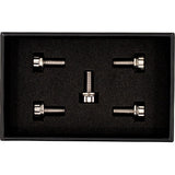 TRASK Bitchin' Bolts Hardware Kit - Titanium - M8 - Derby Cover TM-1050-A