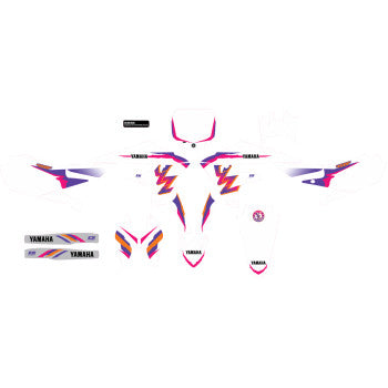 D'COR VISUALS Graphic Kit - YZ Retro 20-50-336