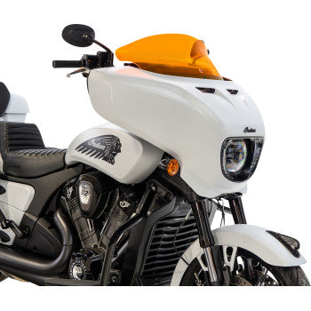 KLOCK WERKS Windshield Chieftain Powerplus  9" - Orange Ice KWW-04-0647