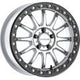 RACELINE WHEELS Wheel - Alpha - Front/Rear - Hyper Silver/with Black Ring - 17x7 - 4/156 - +25 mm A14SB-77056+25