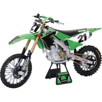New Ray Toys Kawasaki Race Team Bike - Jason Anderson - 1:6 Scale - Green/Black 49733