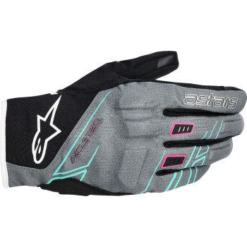 ALPINESTARS Glove 4w Moblast Wp Gry/Blk/Pnk L 3530126-1598-L