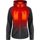 GERBING HEATED CLOTHING Women's 7V Thermite Fleece Heated Jacket 2.0 - Gray - Small GER-TFJKT-7V-W-G-S