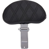 DRAG SPECIALTIES SEATS  Extended Reach Freedom Seat - Vinyl - Double Diamond - Silver Stitch - FLT/FLH '09-'24 0801-1981