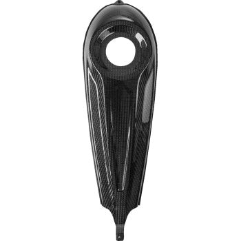 SADDLEMEN Dash Panel - Center Fill - Carbon Fiber/Gloss CF-808-07-001