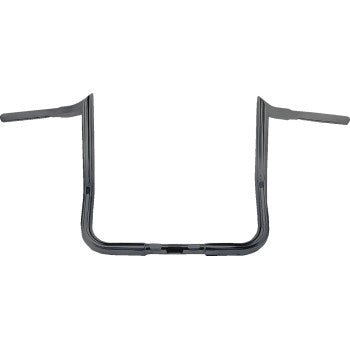PAUL YAFFE BAGGER NATION Handlebar - Monkey Bagger - 10" - Black/Chrome PYO:MBB23L-10-BC