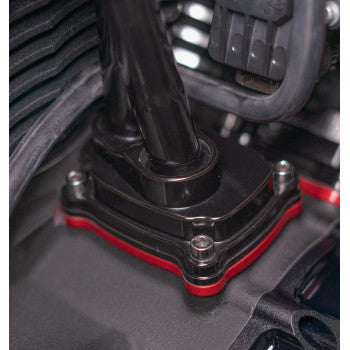 REVOLUTION PERFORMANCE, LLC Tappet Cover - Tap-It-Right Kit - Gloss Black with Red Base - M8 TIR-RB