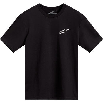 ALPINESTARS Combo Back CSF T-Shirt - Black/White - XL 1236-72332-1020-XL