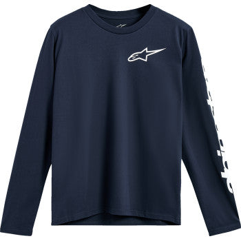 ALPINESTARS Trackside Long-Sleeve CSF T-Shirt - Navy - XL 1235-74100-70-XL