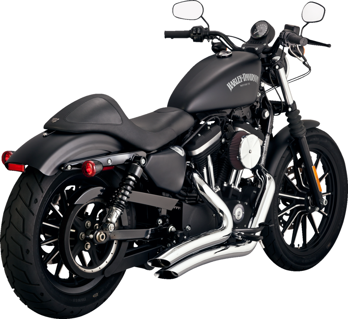 VANCE & HINES Big Radius Exhaust System - Chrome XL1200V  26367