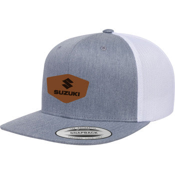 FACTORY EFFEX Hat Suzuki Heritage Snapback Heather/White 29-86400