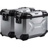 SW-MOTECH TRAX ADV Aluminum Case System - Silver - BMW R 1200/1250 R '14-'24 KFT.07.573.70100/S