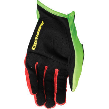 MOOSE RACING Agroid™ Pro Gloves - Green/Red - 3XL 3330-8114