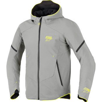 IN STOCK ALPINESTARS Jacket Wp Aeroshell Md Gry/Yel Fluo Xl 3200226-9116-XL