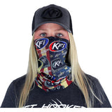 KFI PRODUCTS Face Mask with KFI Logos - Color FM-CLR