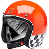 BILTWELL Bonanza Helmet - Competition - Orange - Large 1001-590-204