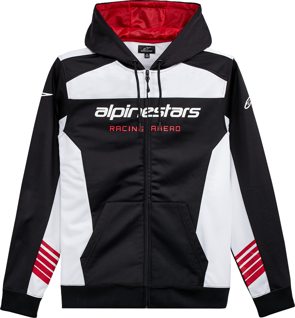IN STOCK OPEN BOX ALPINESTARS Session LXE Fleece - Black/White - Large 1230-511001020L