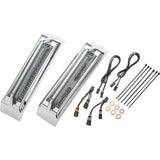 CIRO Filler Panel Tail Lights - Smoke Lens - Chrome 42050