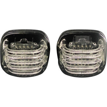 CUSTOM DYNAMICS ProBEAM® LED Taillight - Squareback - Smoke - FLRT/FLTRT TRIKE-KIT-3S