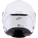 ALPINESTARS Helmet S-R7 Solid Wt Gloss Ece06/Dot M 8202126-2180-M