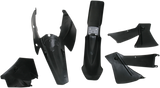 UFO Replacement Body Kit - Black N/F 03 200-525 SX KTKIT502-001