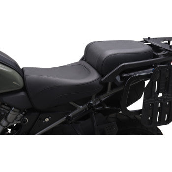 MUSTANG Adventure Touring Seat - Vinyl - Black - Pan America '21-'25 84810