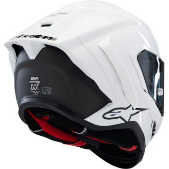 ALPINESTARS Supertech R10 Helmet - Solid - Gloss White - XS 8200124-2170-XS