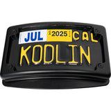 KODLIN USA Mount Kit - License Plate - Cureved - Black KUS20102