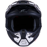 ALPINESTARS SM7 Helmet - Dasher - Matte Black/White - XS 8302226-1121-XS