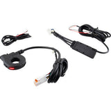 KOSO NORTH AMERICA Heated Grip Thumb Switch - USB-C Charger - Black KB011000