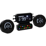 KOSO NORTH AMERICA Complete D2 Gauge Kit - LCD - Harley Davidson® - Baggers  2210-0697 BA080050
