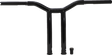 BURLY BRAND Handlebar - Dominator - Raked - 12" - Black B12-6052B