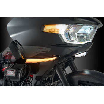 CIRO Fairing Lights Winglet Road Glide Blk 42501