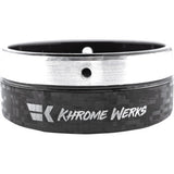 KHROME WERKS Exhaust End Cap - Billet Cut Tip - Digital Camo - 4-1/2" 200880P