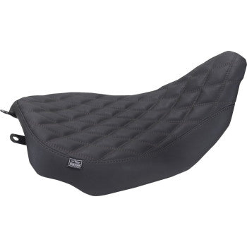 MUSTANG Seat Dbl Diam Solo Blk Thread 88020
