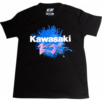 D'COR VISUALS Kawasaki Factory T-Shirt - Black - Medium  80-127-2