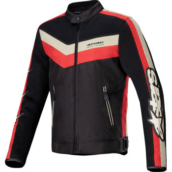 ALPINESTARS T-Dyno Air Jacket - Black/Bright Red - 3XL 3301725-1486-3X