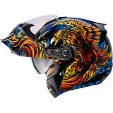ICON Threshold™ Modular Helmet - Burn Birdie Burn - Blue - XL 0100-2725